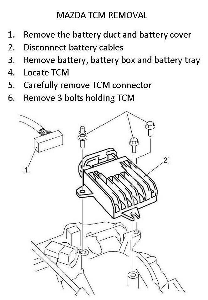 L39C189E1C Plug-N-Play 2008-2010 MAZDA 5 2.3L Transmission Module